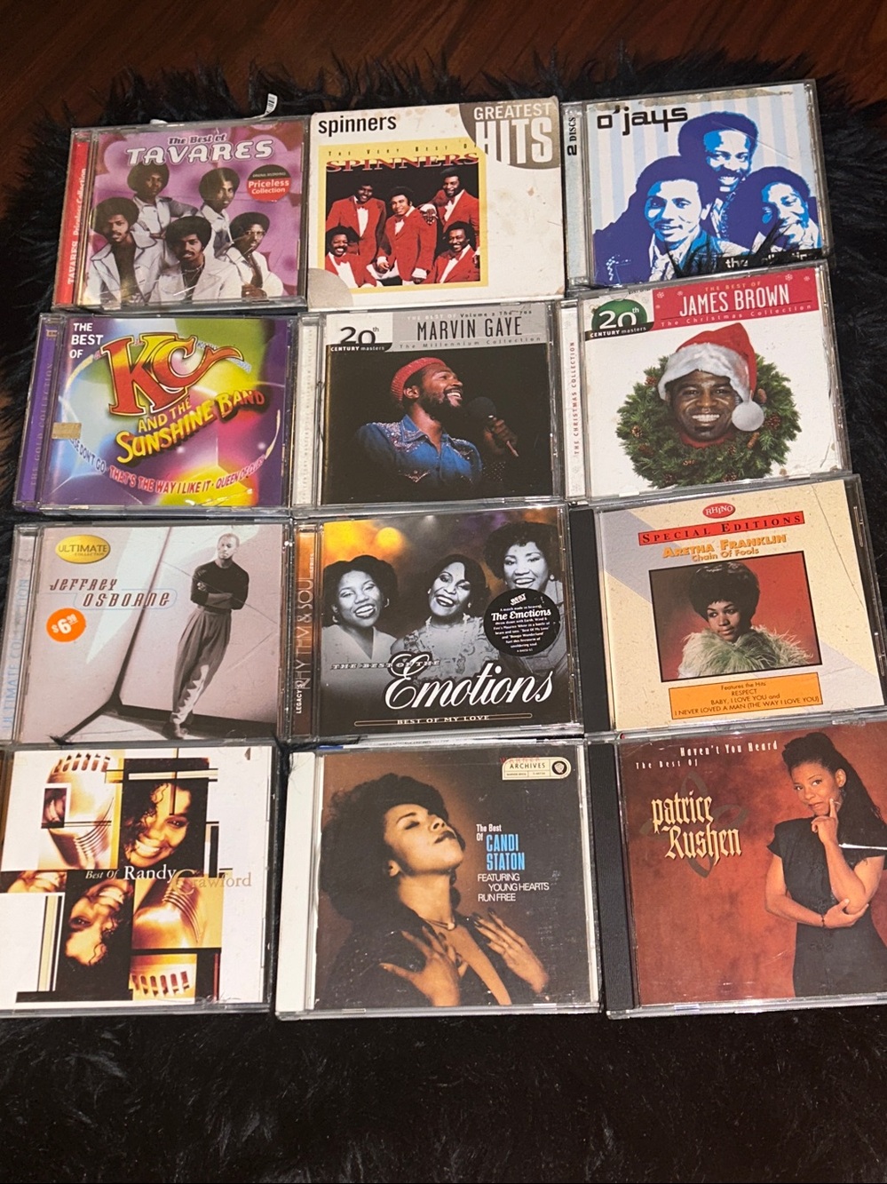 VTG 70s 80s Classic Soul, R&B, Funk & Disco CD Lot -12 Tavares James Brown Ojays